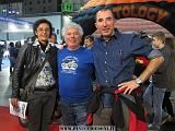 Eicma 2012 Pinuccio e Doni Stand Mototurismo - 091 con Rosanna e Fabrizio Cecca Avventure